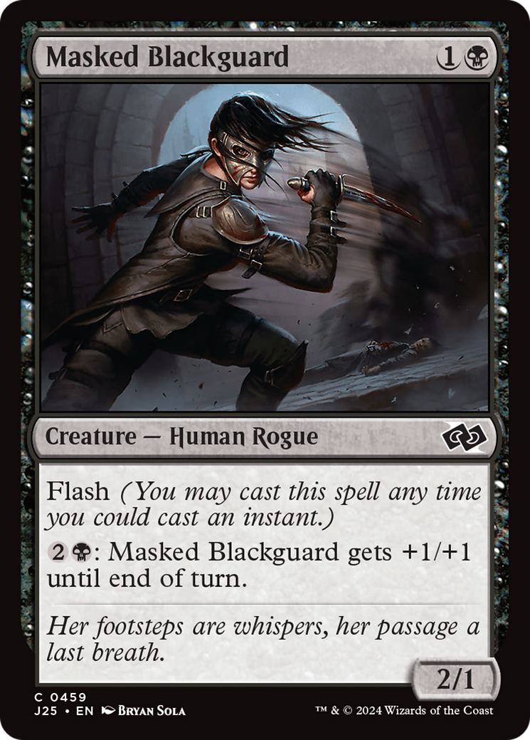 Image of Masked Blackguard [Foundations Jumpstart]