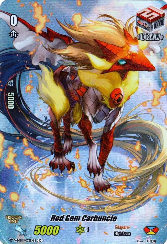 Image of Red Gem Carbuncle (Full Art) (Parallel Foil) (V-MB01/035EN-B) [PSYqualia Strife]