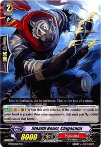 Image of Stealth Beast, Chigasumi (BT01/068EN) [Descent of the King of Knights]