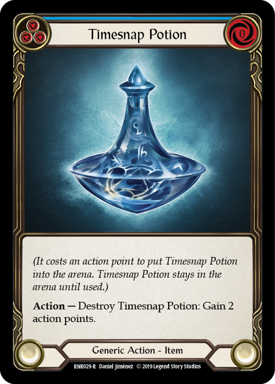 Image of Timesnap Potion [RNR029-R] (Rhinar Hero Deck)  1st Edition Normal