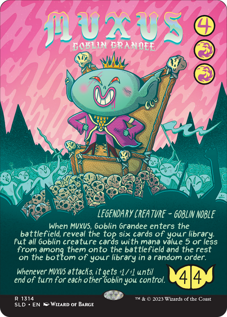 Image of Muxus, Goblin Grandee [Secret Lair Drop Series]