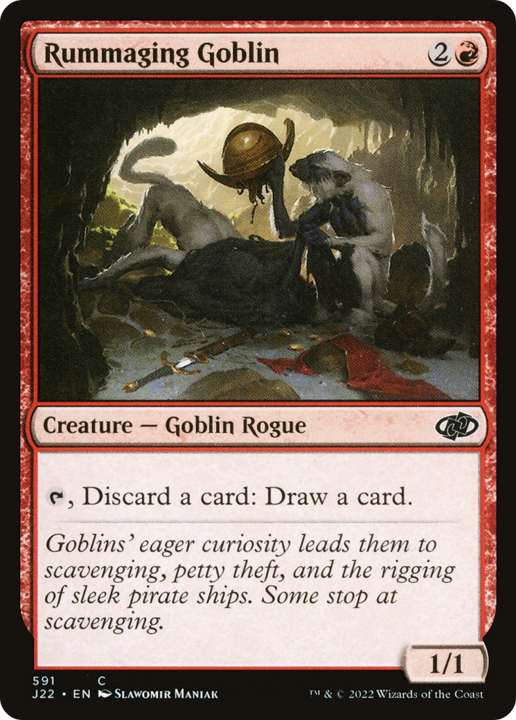Image of Rummaging Goblin [Jumpstart 2022]