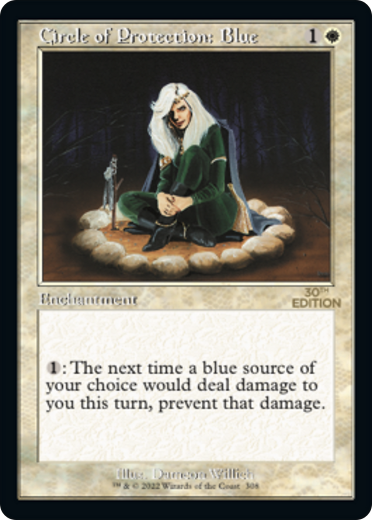 Image of Circle of Protection: Blue (Retro) [30th Anniversary Edition]