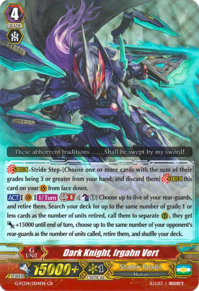 Image of Dark Knight, Irgahn Vert (G-FC04/004EN) [Fighters Collection 2017]
