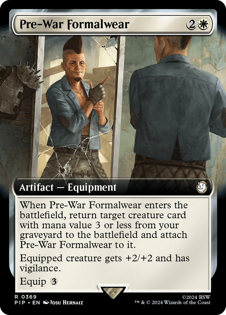Image of Pre-War Formalwear (Extended Art) [Fallout]