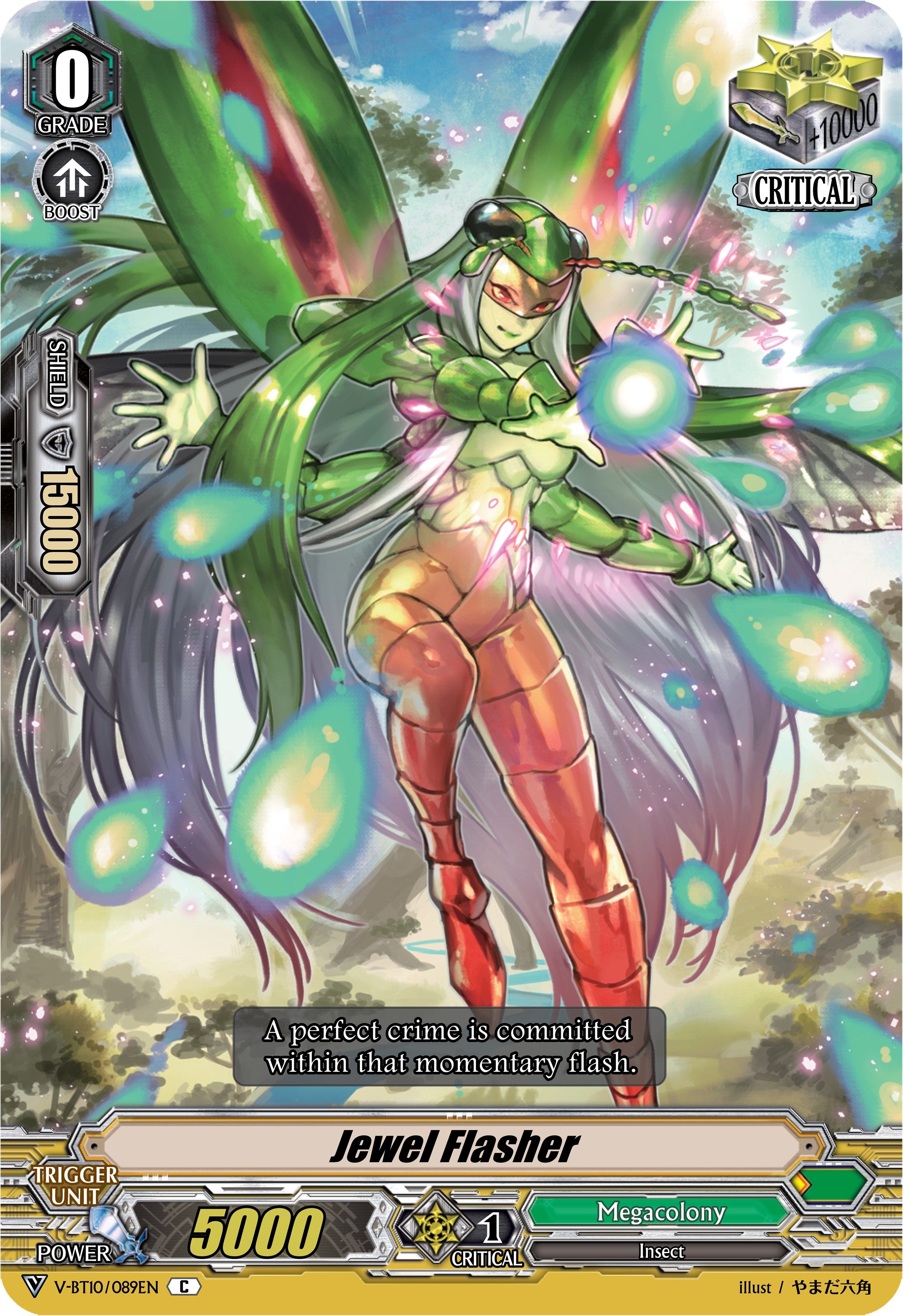 Image of Jewel Flasher (V-BT10/089EN) [Phantom Dragon Aeon]
