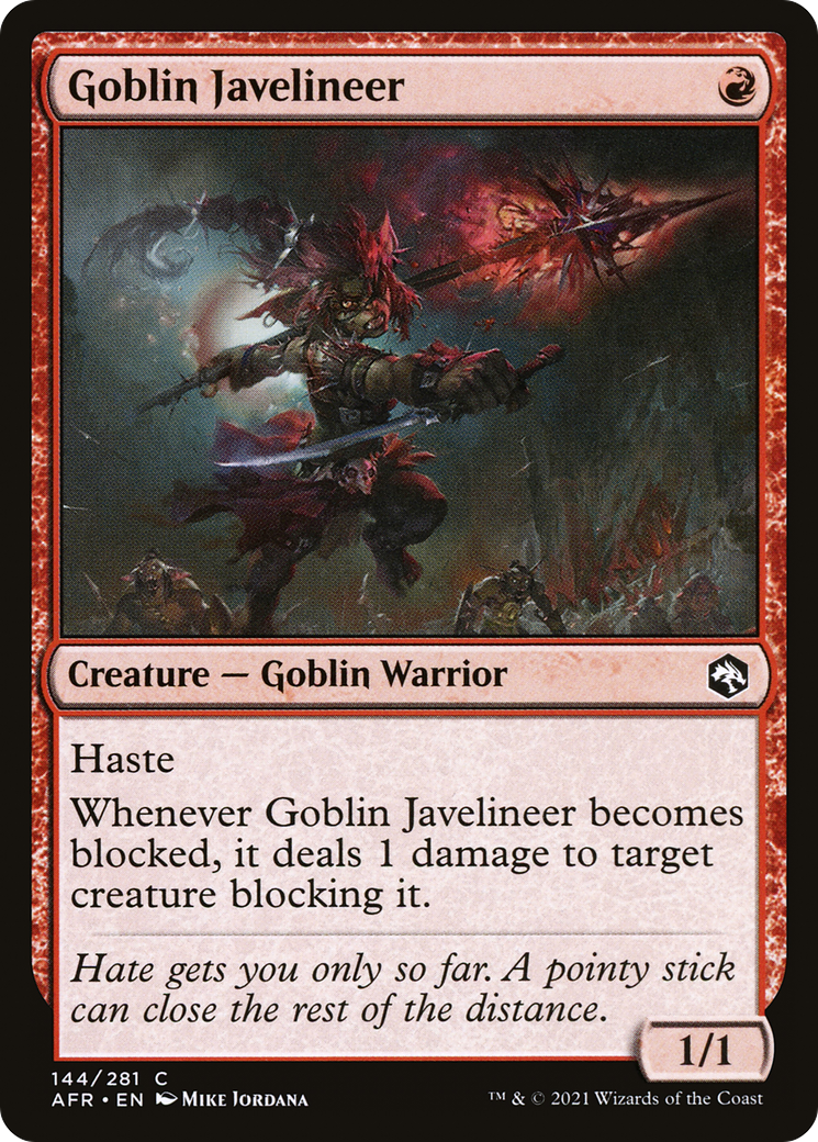 Image of Goblin Javelineer [Dungeons & Dragons: Adventures in the Forgotten Realms]