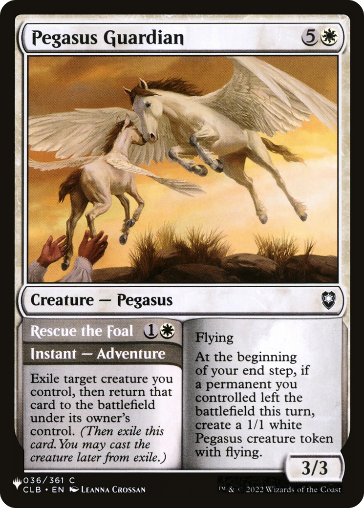 Image of Pegasus Guardian [The List]