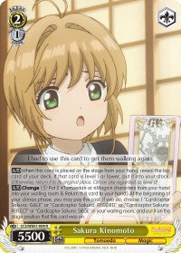 Image of Sakura Kinomoto (CCS/WX01-009 R) [Cardcaptor Sakura: Clear Card]