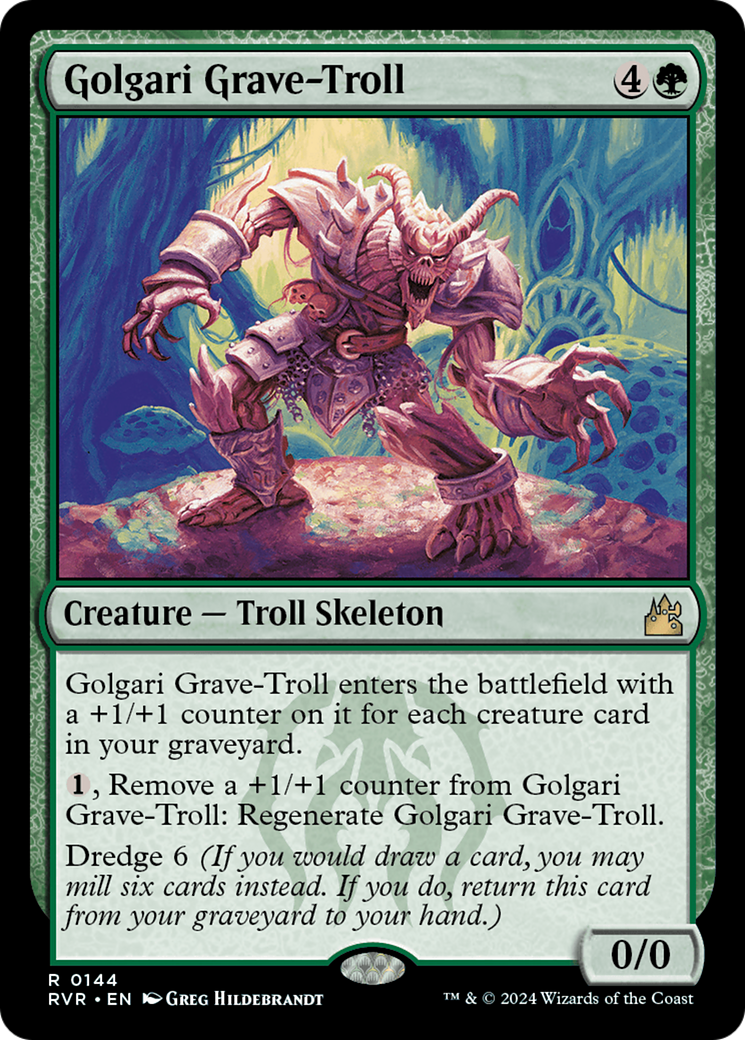 Image of Golgari Grave-Troll [Ravnica Remastered]