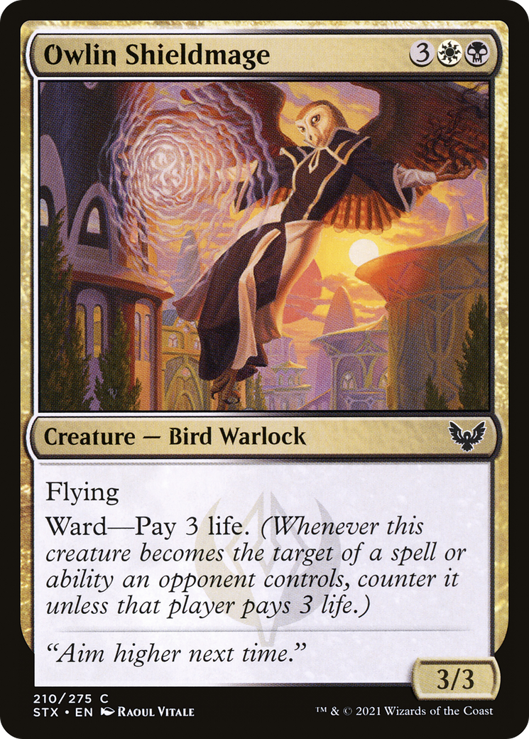 Image of Owlin Shieldmage [Strixhaven: School of Mages]