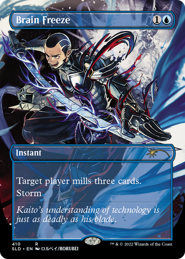 Image of Brain Freeze (Borderless) [Secret Lair Drop Series]