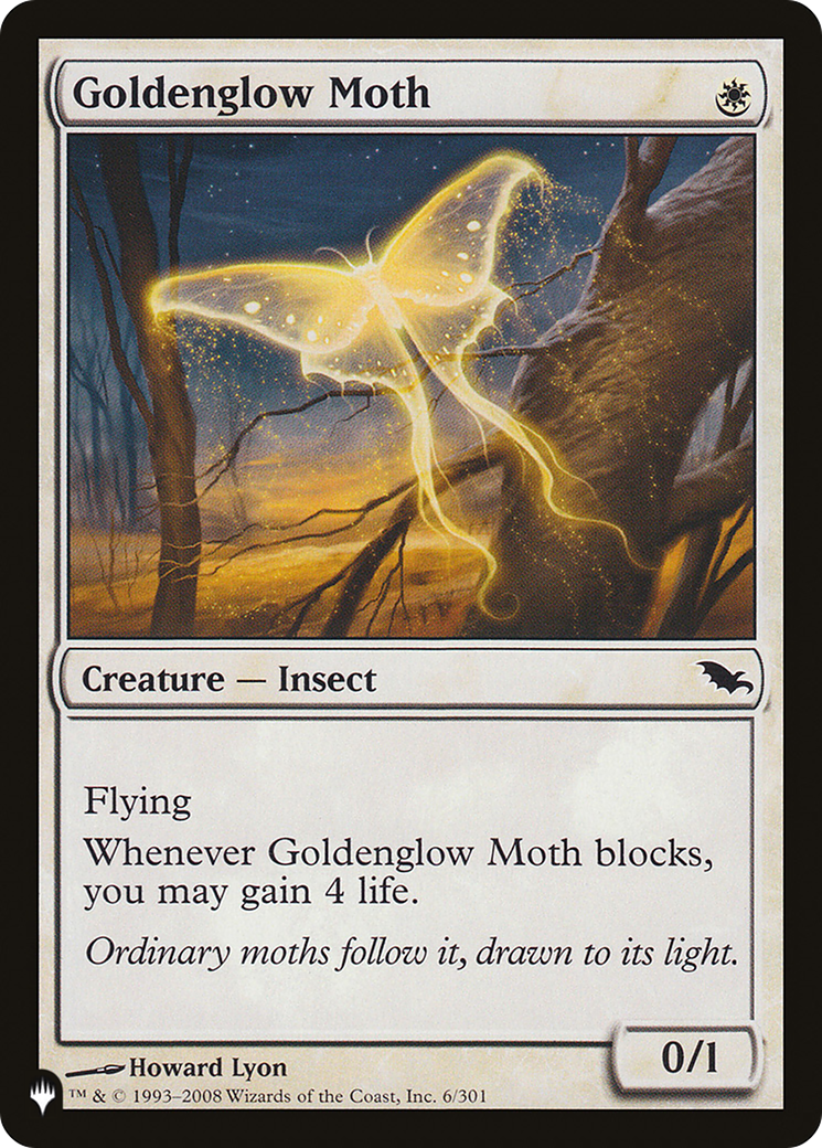 Image of Goldenglow Moth [The List]