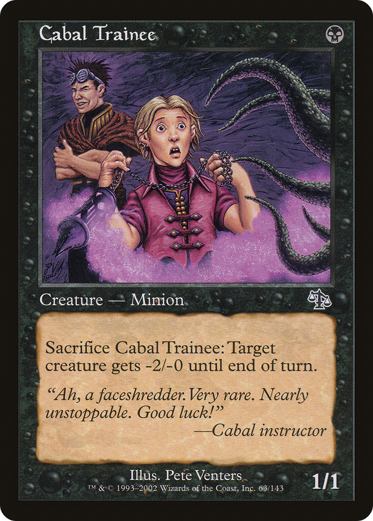 Image of Cabal Trainee [Judgment]