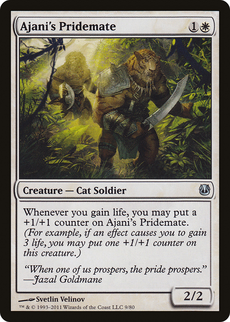 Image of Ajani's Pridemate [Duel Decks: Ajani vs. Nicol Bolas]