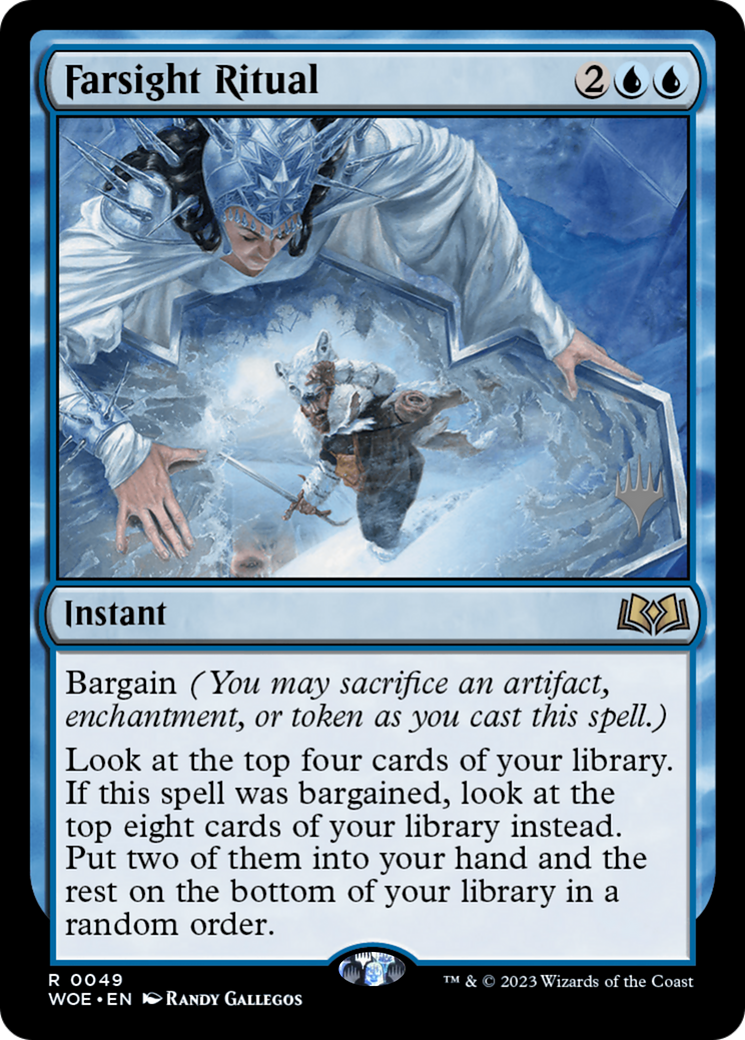 Image of Farsight Ritual (Promo Pack) [Wilds of Eldraine Promos]