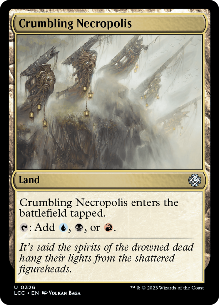 Image of Crumbling Necropolis [The Lost Caverns of Ixalan Commander]