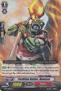 Image of Perdition Battler, Maleisei (BT17/068EN) [Blazing Perdition ver.E]