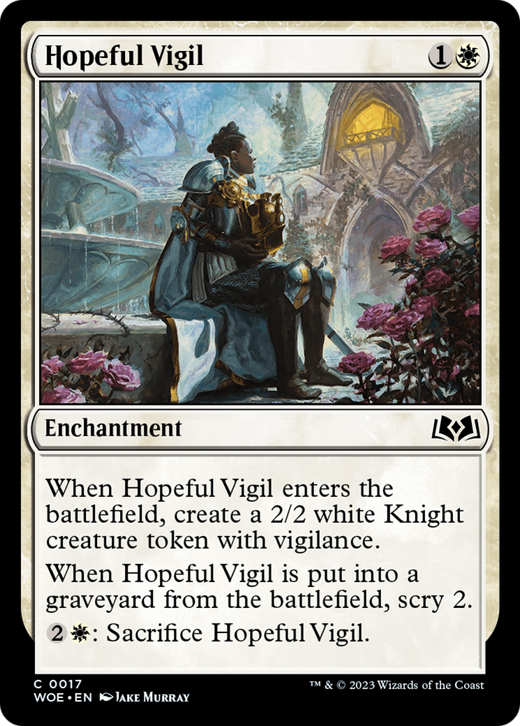 Image of Hopeful Vigil [Wilds of Eldraine]