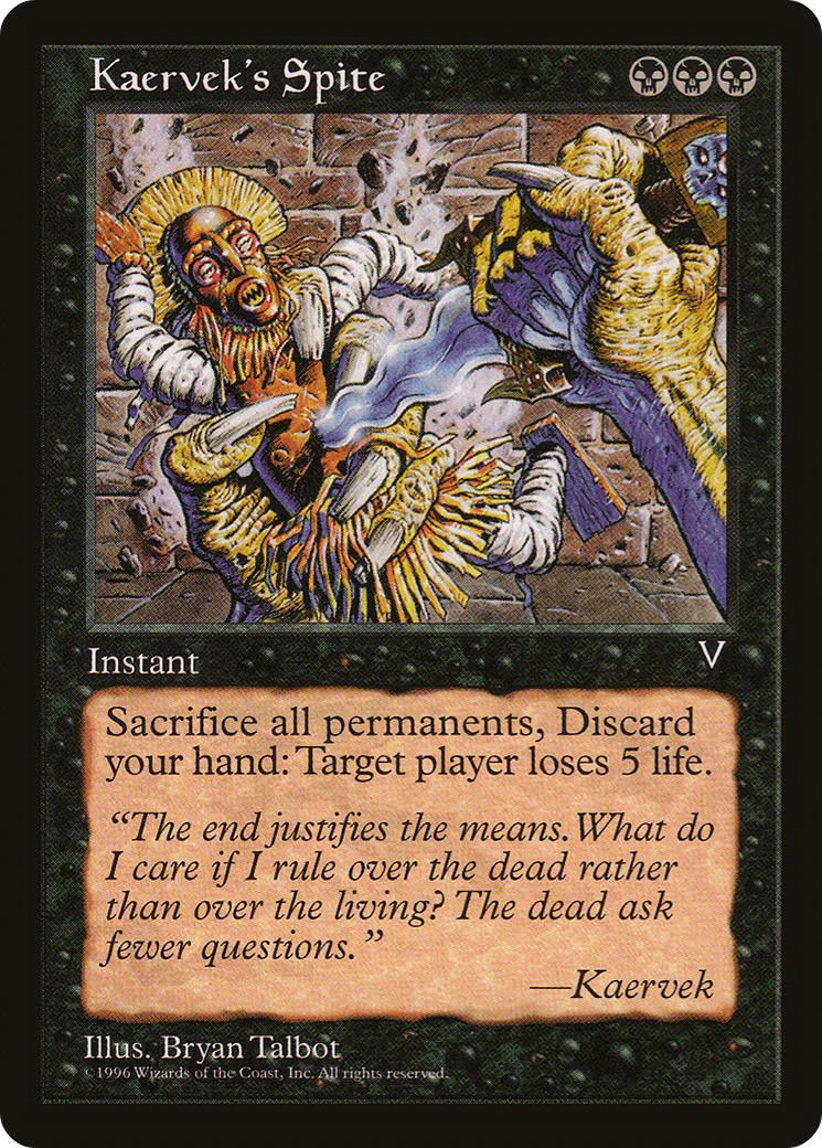 Image of Kaervek's Spite [Visions]
