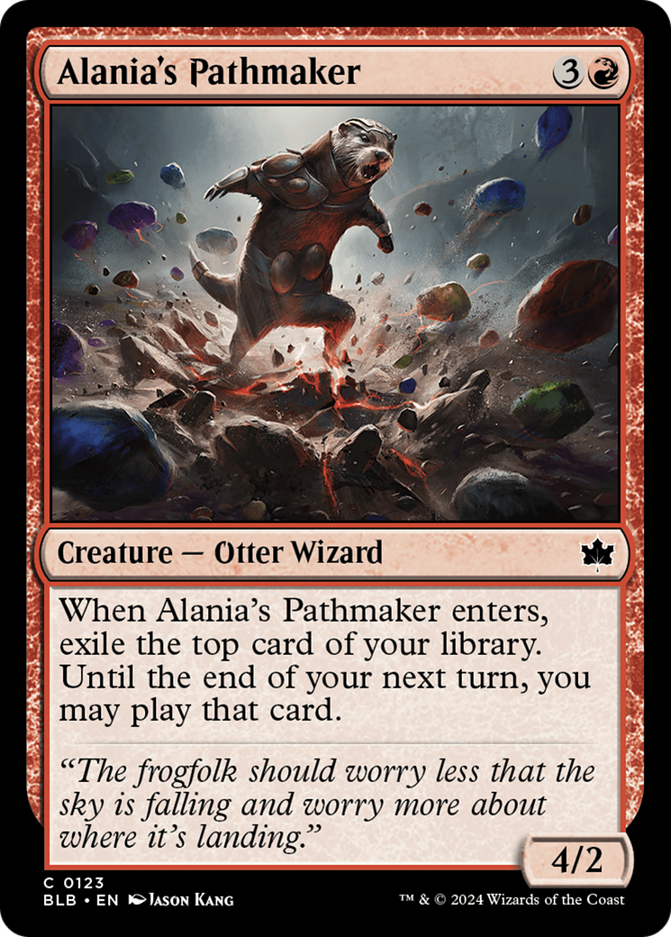 Image of Alania's Pathmaker [Bloomburrow]