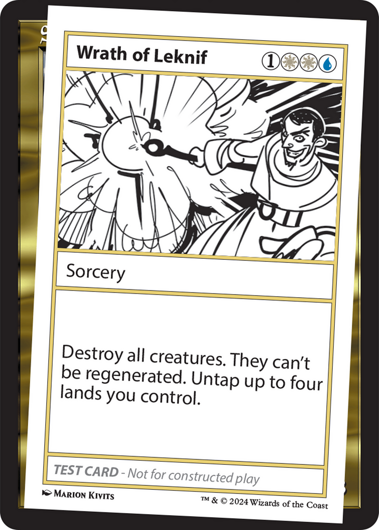 Image of Wrath of Leknif [Mystery Booster 2 Playtest Cards]