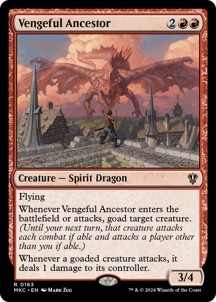 Image of Vengeful Ancestor [Murders at Karlov Manor Commander]