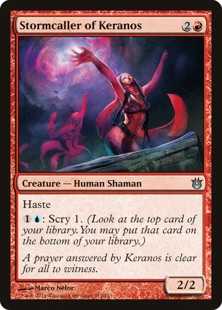 Image of Stormcaller of Keranos [Born of the Gods]