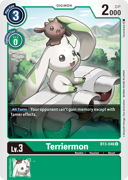 Image of Terriermon [BT3-046] [Release Special Booster Ver.1.5]