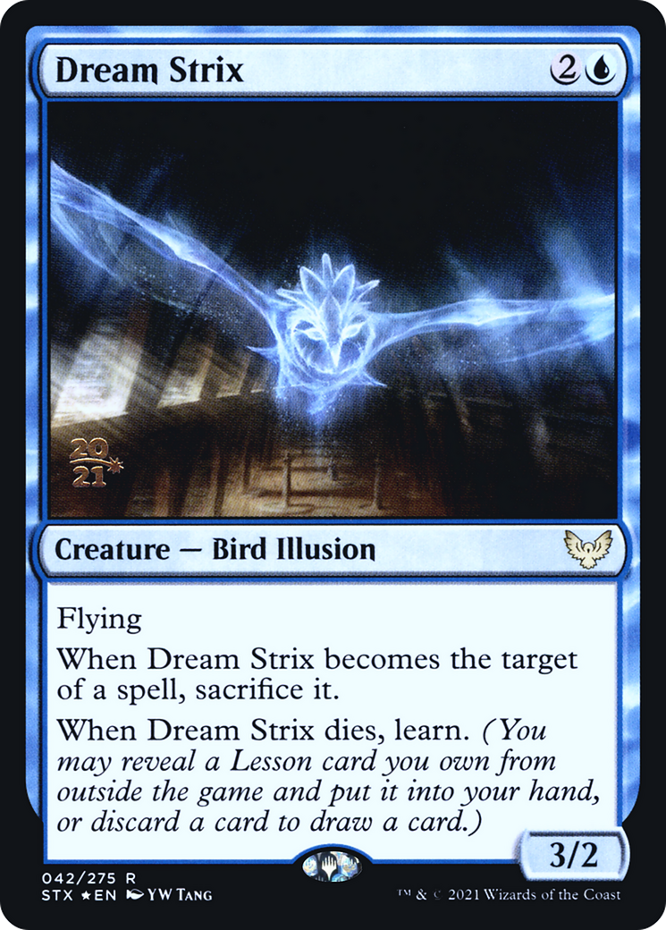 Image of Dream Strix [Strixhaven: School of Mages Prerelease Promos]