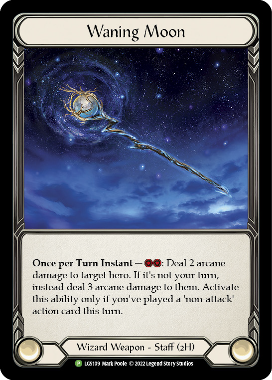 Image of Waning Moon [LGS109] (Promo)  Cold Foil