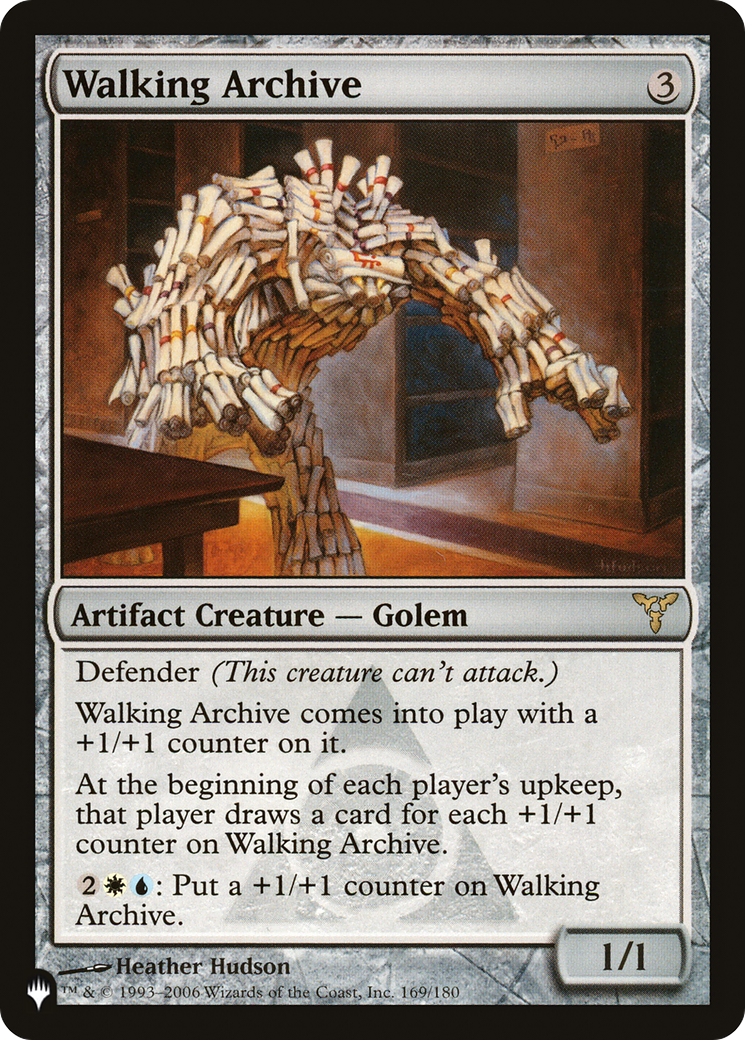Image of Walking Archive [The List]