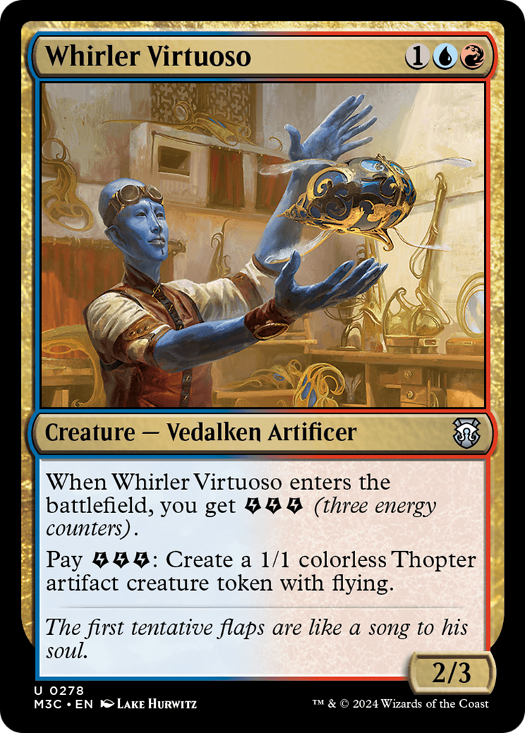 Image of Whirler Virtuoso [Modern Horizons 3 Commander]