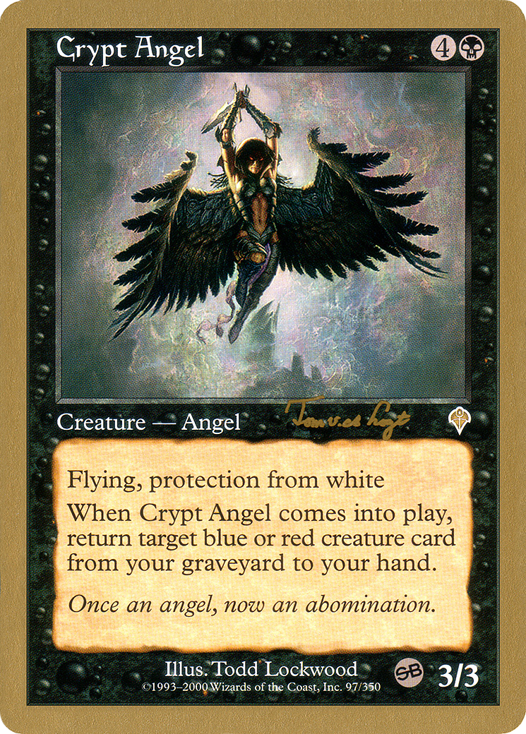 Image of Crypt Angel (Tom van de Logt) (SB) [World Championship Decks 2001]