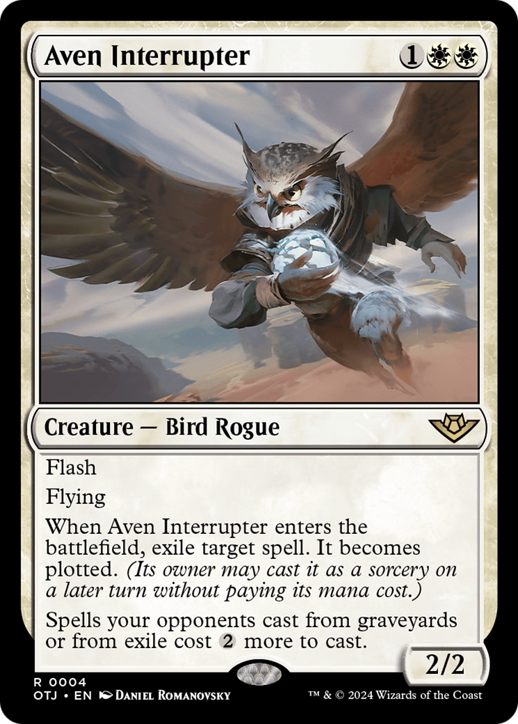 Image of Aven Interrupter [Outlaws of Thunder Junction]