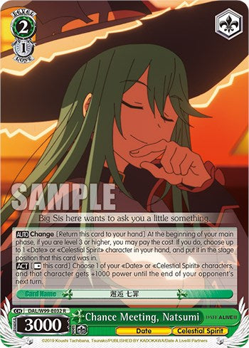 Image of Chance Meeting, Natsumi [Date A Live Vol.2]