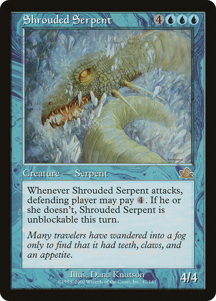 Image of Shrouded Serpent [Prophecy]