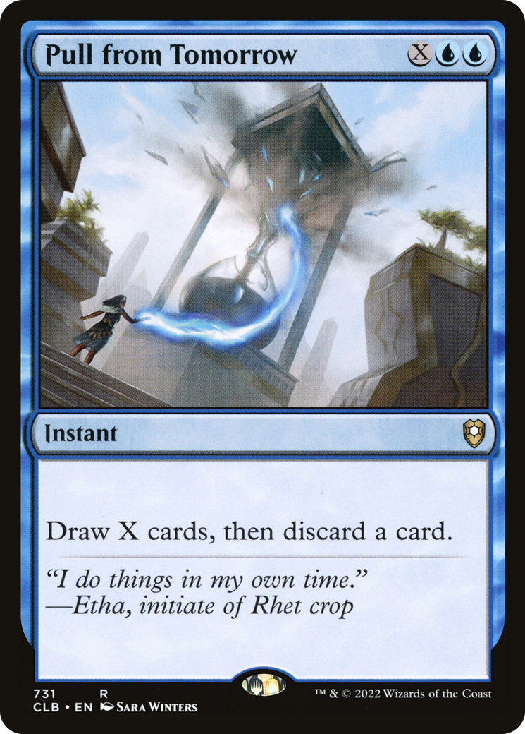 Image of Pull from Tomorrow [Commander Legends: Battle for Baldur's Gate]