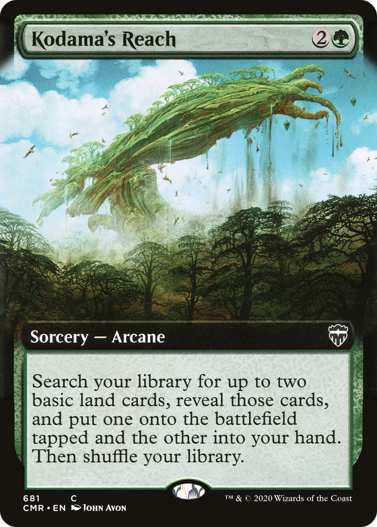 Image of Kodama's Reach (Extended Art) [Commander Legends]
