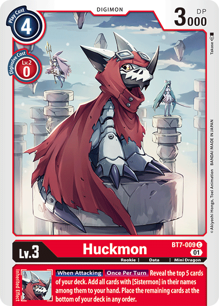 Image of Huckmon [BT7-009] [Next Adventure]