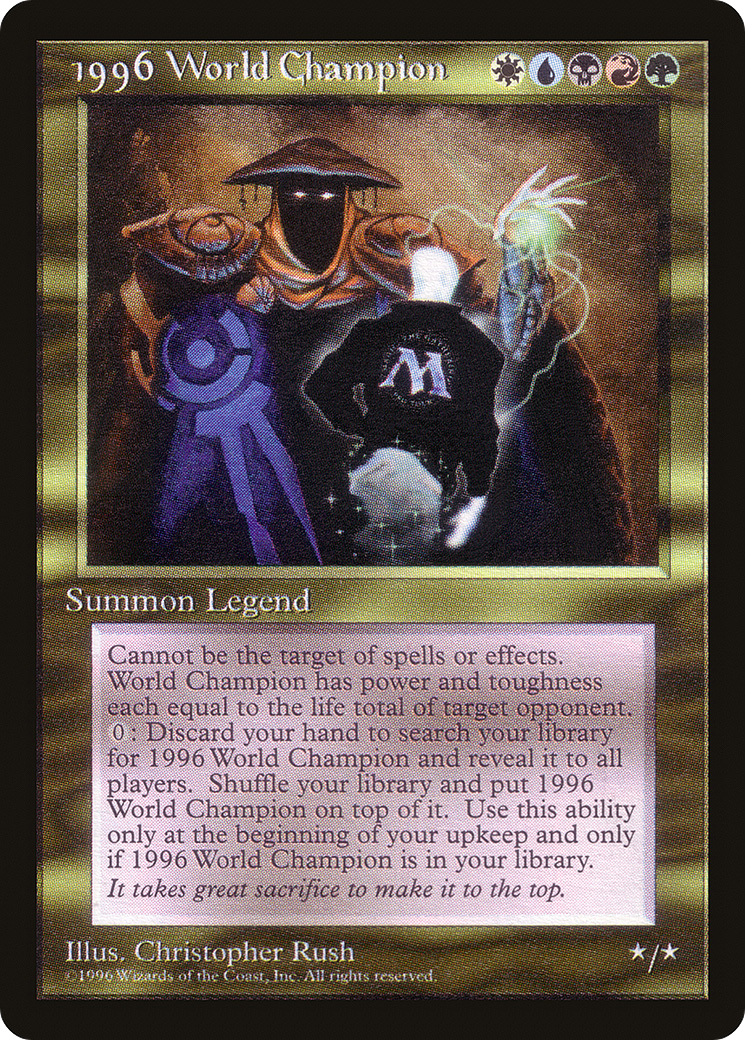 Image of 1996 World Champion [Celebration Cards]