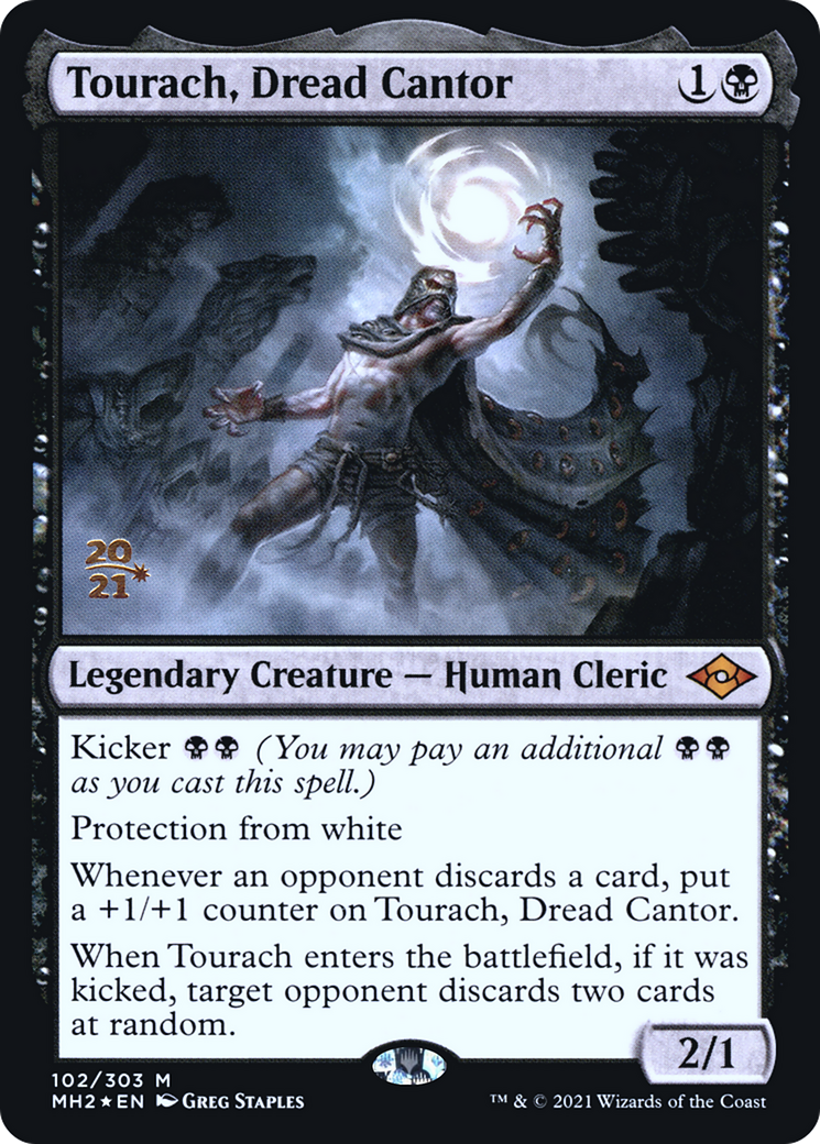 Image of Tourach, Dread Cantor [Modern Horizons 2 Prerelease Promos]