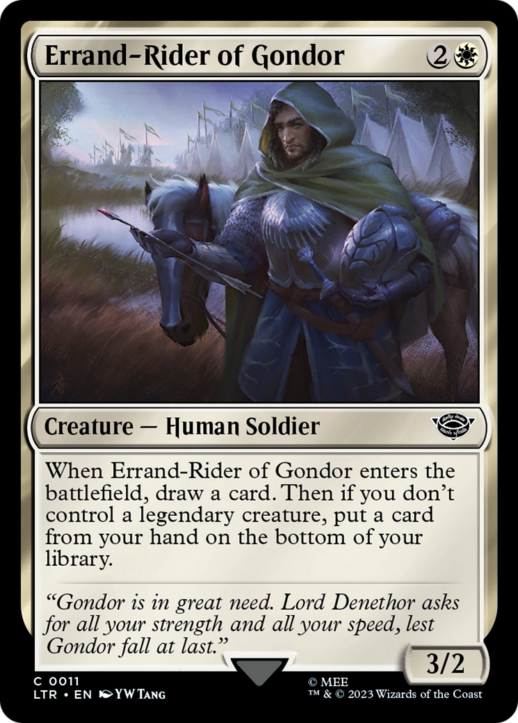 Image of Errand-Rider of Gondor [The Lord of the Rings: Tales of Middle-Earth]
