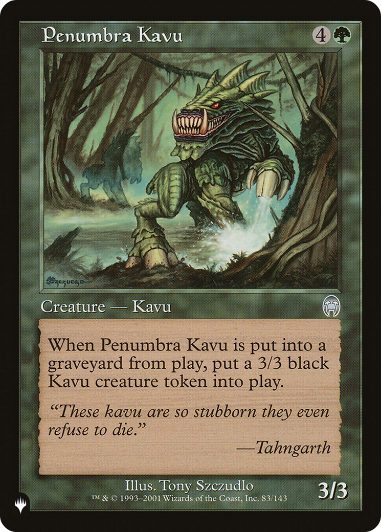Image of Penumbra Kavu [The List]