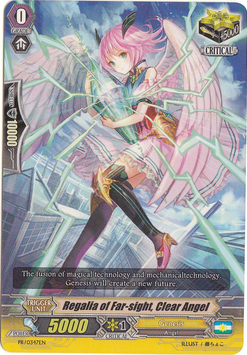 Image of Regalia of Far-sight, Clear Angel (PR/0347EN) [Promo Cards]