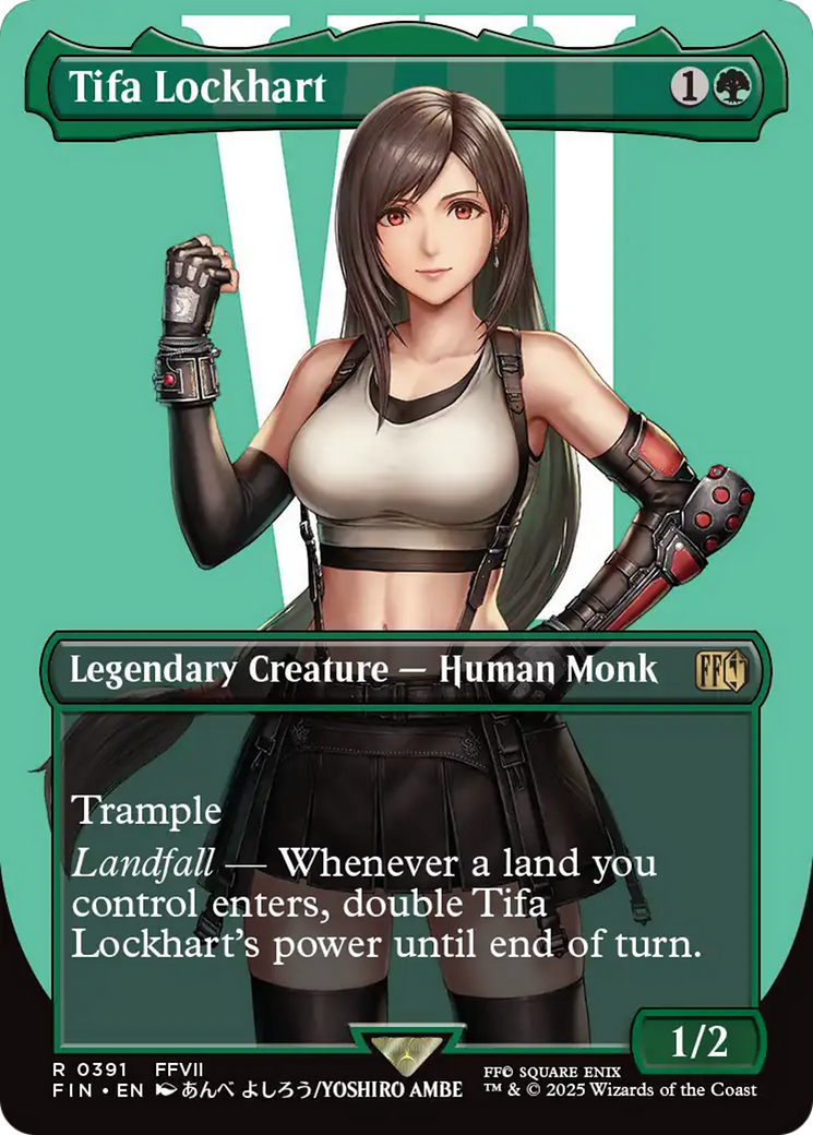 Image of Tifa Lockhart (Borderless) [FINAL FANTASY]