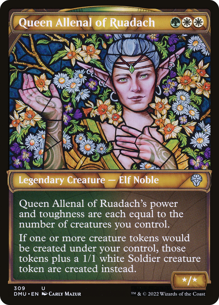 Image of Queen Allenal of Ruadach (Showcase) [Dominaria United]