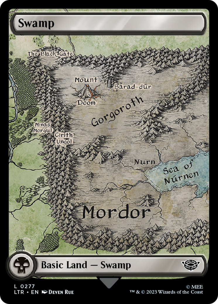 Image of Swamp (277) [The Lord of the Rings: Tales of Middle-Earth]
