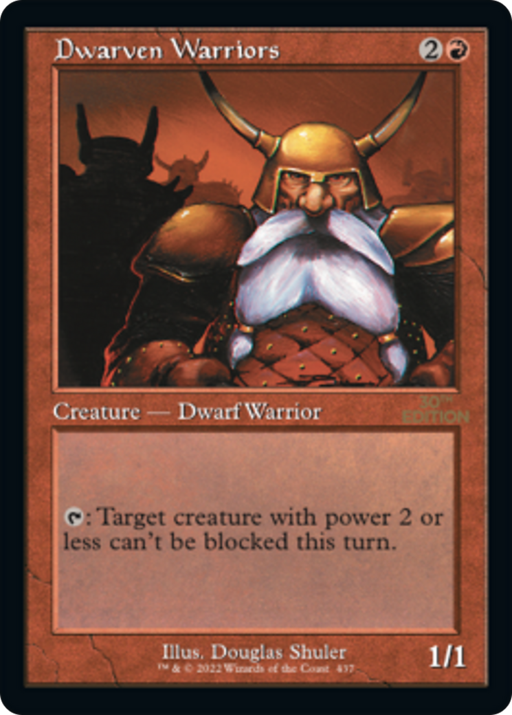 Image of Dwarven Warriors (Retro) [30th Anniversary Edition]