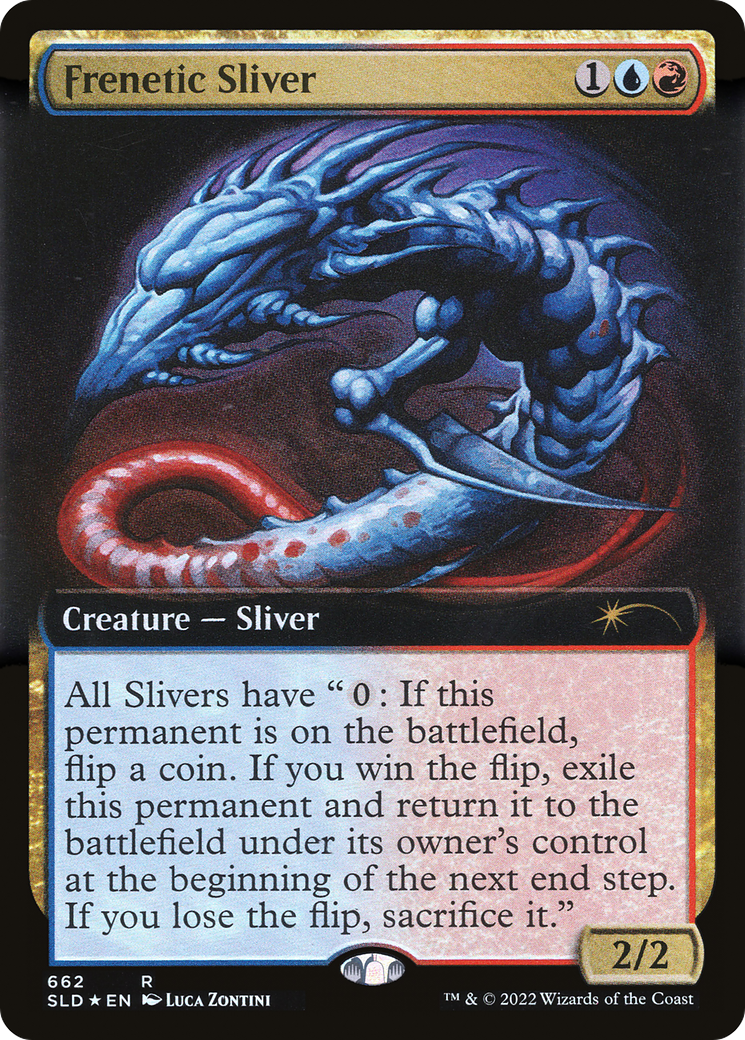 Image of Frenetic Sliver (Extended Art) [Secret Lair Drop Promos]